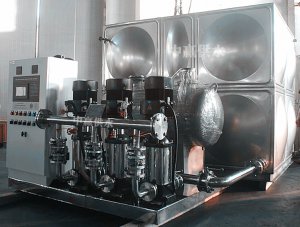 HLXB箱式叠压供水设备助小区实现绿色用电