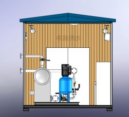 <b>农田灌溉一体化智慧泵房满足现代农业对智能灌溉供水需求</b>